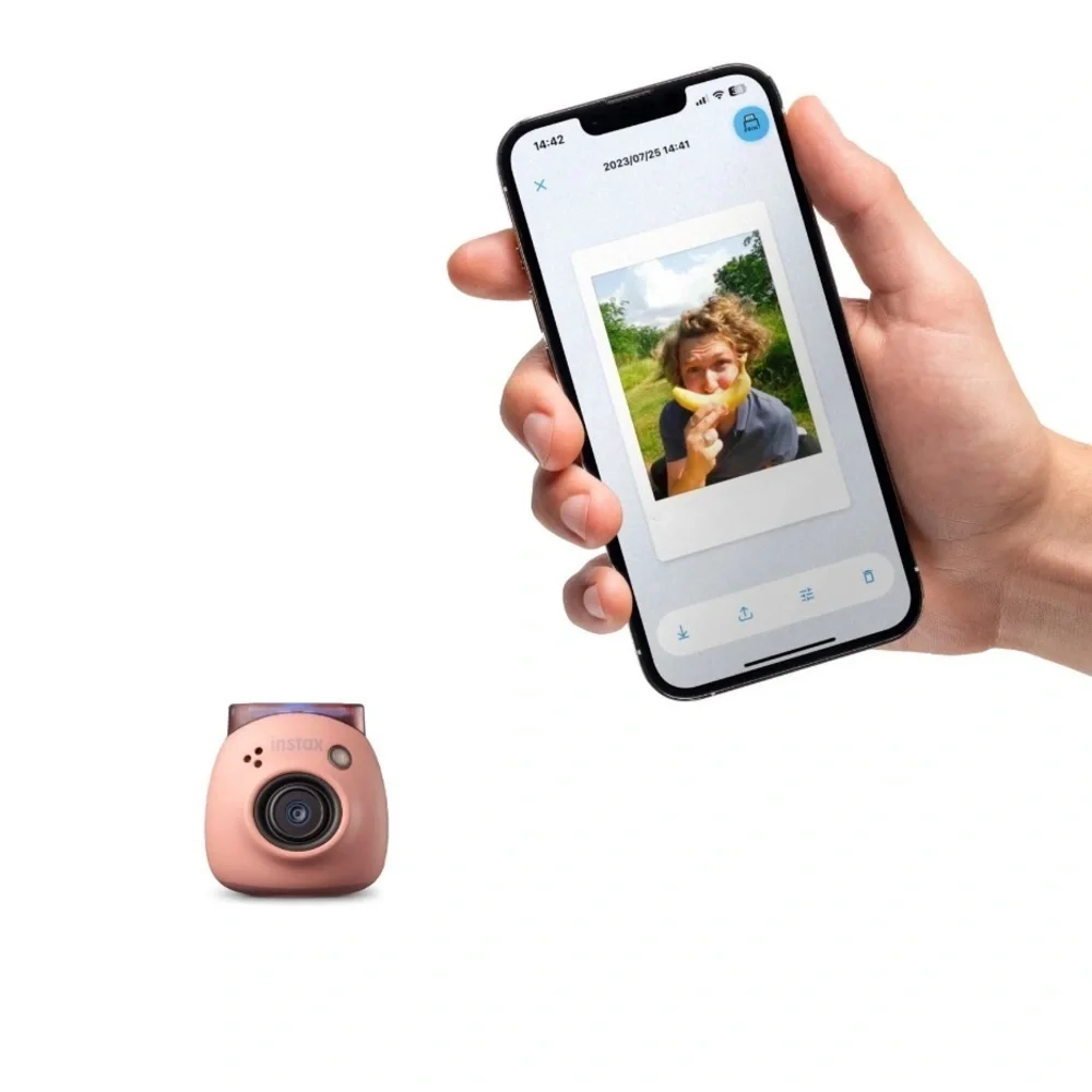 Fujifilm Instax PAL Compact Digital Camera Pink – NIB, Portable Mini Camera
